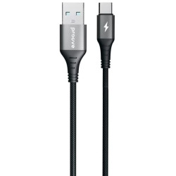 Кабель Proove WireX USB to Type-C 3A 1m Black (CCWX15001201)