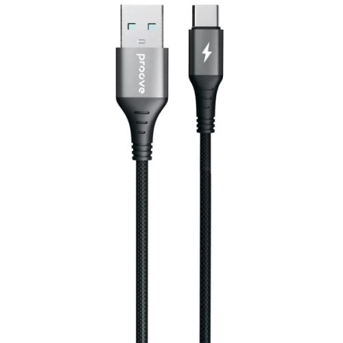 Кабель Proove WireX USB to Type-C 3A 1m Black (CCWX15001201)