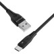 Кабель Proove Soft Silicone USB to Type-C 3A 2m Black (CCSO20001221) - Фото 3