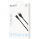 Кабель Proove Soft Silicone USB to Type-C 3A 2m Black (CCSO20001221) - Фото 4