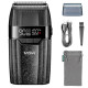 Електробритва VGR V-640S двойное лезвие 9000 RPM Black - Фото 2