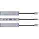 USB HUB Proove Arc Link 5 in 1 (2*USB3.0 + 3*Type-C3.0) Silver (HBAL00222024) - Фото 5