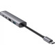 USB HUB Proove Arc Link 5 in 1 (2*USB3.0 + 3*Type-C3.0) Silver (HBAL00222024) - Фото 2