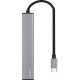 USB HUB Proove Arc Link 5 in 1 (2*USB3.0 + 3*Type-C3.0) Silver (HBAL00222024) - Фото 3