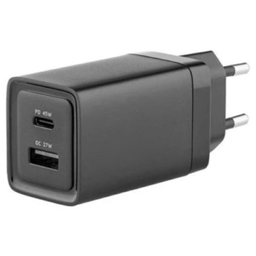 МЗП Glasscove 45W GaN USB+Type C Black (TC-090CA)