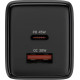 Сетевое зарядное устройство Glasscove 45W GaN USB+Type C Black (TC-090CA) - Фото 2