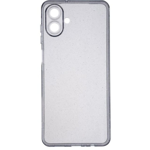 Чехол Silicone Clear Shine для Samsung A07 A075 Black