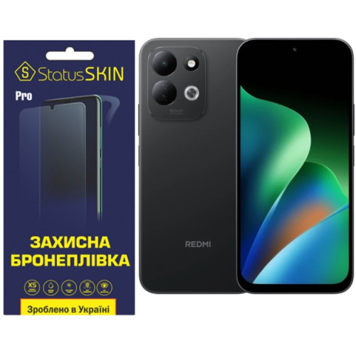 Полиуретановая пленка StatusSKIN Pro на экран Xiaomi Redmi 17 Глянцевая