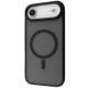 Чехол WAVE Matte Insane Case with Magnetic Ring для iPhone 17 Air Black - Фото 1