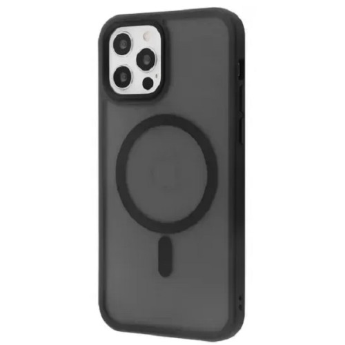Чехол WAVE Matte Insane Case with Magnetic Ring для iPhone 12/12 Pro Black