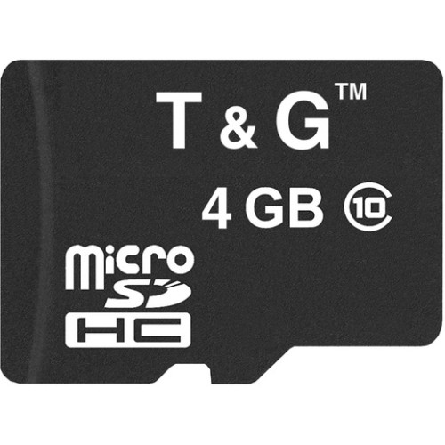 Карта памяти T&G 4GB Class 10 (TG-4GBSDCL10-00)