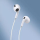 Навушники Baseus Encok Wired C17 Type-C White (NGCR010002) - Фото 2
