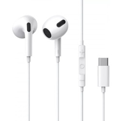 Навушники Baseus Encok Wired C17 Type-C White (NGCR010002)