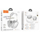 Bluetooth-гарнитура Hoco W68 Calma SIlver - Фото 3