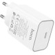 Сетевое зарядное устройство Hoco 20W C143A White - Фото 3