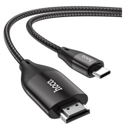 Адаптер Hoco UA16 Type-C to HDTV on-screen cable Metal Gray