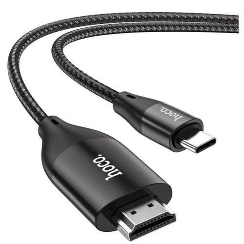 Адаптер Hoco UA16 Type-C to HDTV on-screen cable Metal Gray