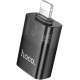 Адаптер Hoco UA36 Lightning male to USB female OTG Black - Фото 2