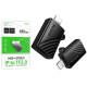 Кардрідер Hoco HB53 Lightning to TF 2.0 Black - Фото 2
