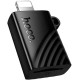 Кардрідер Hoco HB53 Lightning to TF 2.0 Black - Фото 1