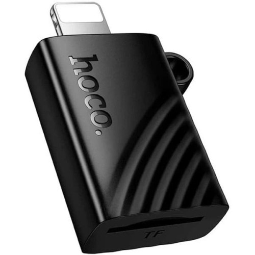 Кардрідер Hoco HB53 Lightning to TF 2.0 Black