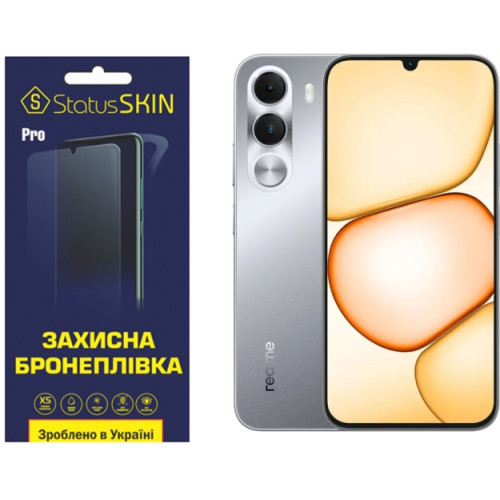 Полиуретановая пленка StatusSKIN Pro на экран Realme C100I Матова