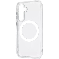 Чохол WAVE Clear (PC+TPU) with Magnetic Ring для Samsung S25 FE Прозорий