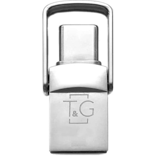 Флеш пам'ять T&G 104 32GB Metal Series USB 3.0/Type-C Silver (TG104TC-32G3)