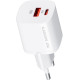 Сетевое зарядное устройство Glasscove Wall Charger 33W USB+Type-C White - Фото 3