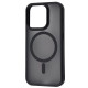 Чехол WAVE Matte Insane Case with Magnetic Ring для iPhone 15 Pro Black