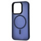Чехол WAVE Matte Insane Case with Magnetic Ring для iPhone 15 Pro Midnight Blue