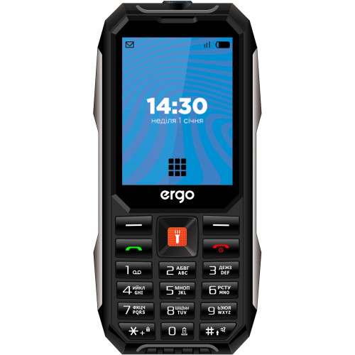 Телефон ERGO E283 Black