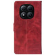 Чехол-книжка Crazy Horse Clasic для Xiaomi Redmi Note 15 Pro 4G Red Wine (Front) - Фото 2