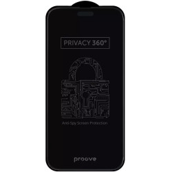 Защитное стекло Proove Privacy 360 для iPhone 17 Pro Max Black (PGP360I17PM1)