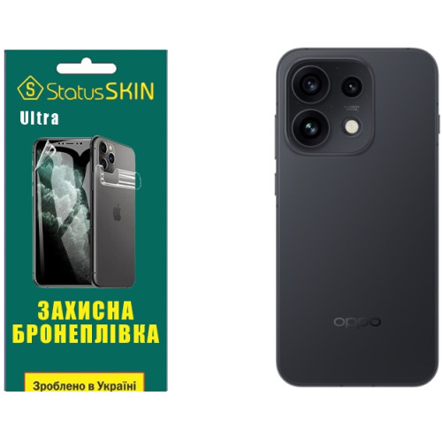Полиуретановая пленка StatusSKIN Ultra на экран Oppo Reno16 Pro Глянцева