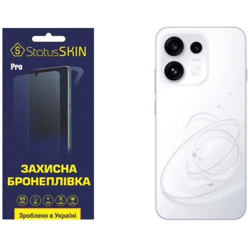 Полиуретановая пленка StatusSKIN Pro на экран Oppo Reno16 F Матовая