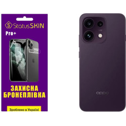 Полиуретановая пленка StatusSKIN Pro+ на экран Oppo Reno16 F Глянцевая