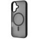 Чохол WAVE Matte Insane Case with Magnetic Ring для iPhone 16 Black - Фото 1