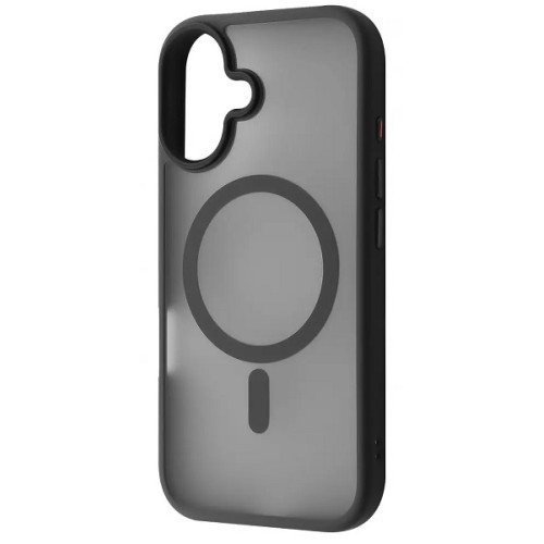 Чохол WAVE Matte Insane Case with Magnetic Ring для iPhone 16 Black