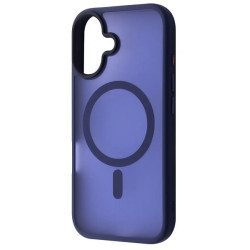 Чехол WAVE Matte Insane Case with Magnetic Ring для iPhone 16 Midnight Blue