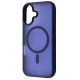 Чехол WAVE Matte Insane Case with Magnetic Ring для iPhone 16 Midnight Blue