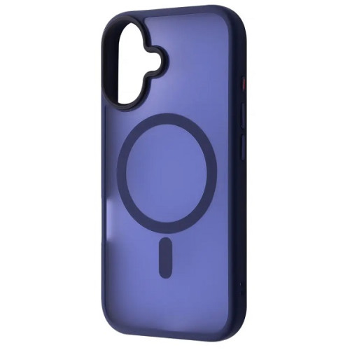 Чохол WAVE Matte Insane Case with Magnetic Ring для iPhone 16 Midnight Blue