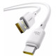 Кабель Baseus Silky Series USB to Type-C 100W 1m White (P10377703213-00) - Фото 2