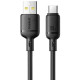 Кабель Baseus Silky Series USB to Type-C 100W 2m Black (P10377703113-01)