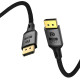 Кабель ColorWay DisplayPort-DisplayPort V2.1 (M/M) 1.5m Black (CW-CBDP091-BK) - Фото 2