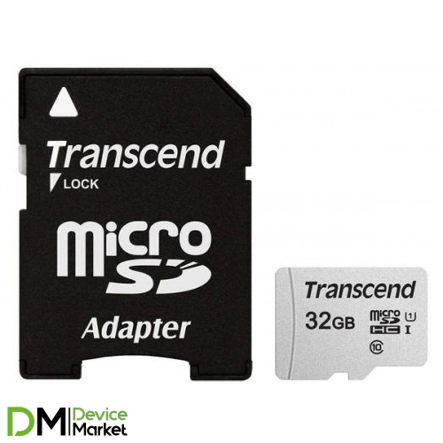 Transcend microSD 300S 32GB Class 10 + ad
