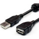 USB удлинитель Atcom USB 2.0 AM/AF 1.5m Black (17206) - Фото 1