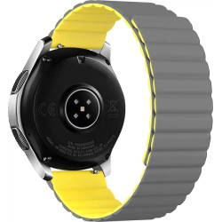 Ремешок ArmorStandart MagLink 22mm Grey Yellow (ARM88944)