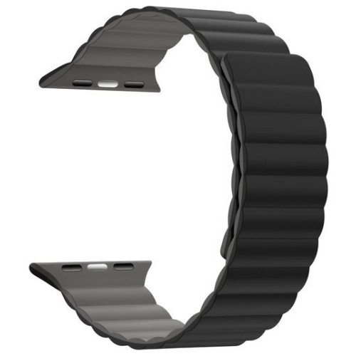 Ремешок ArmorStandart MagLink для Apple Watch 49/46/45/44/42 (Series 1-3) Black Grey (ARM86930)