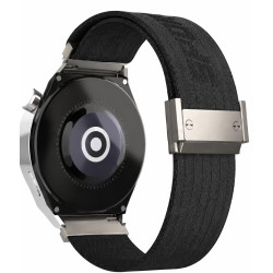 Ремешок Nylon Metal Lock 22 mm Универсальный Black